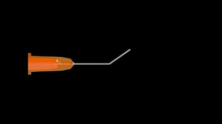 Viscoelastic Cannula Angled 25 Gauge